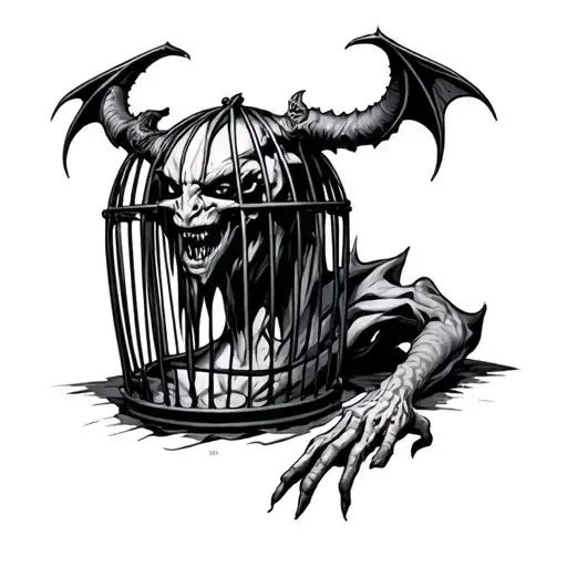 Caged Demon