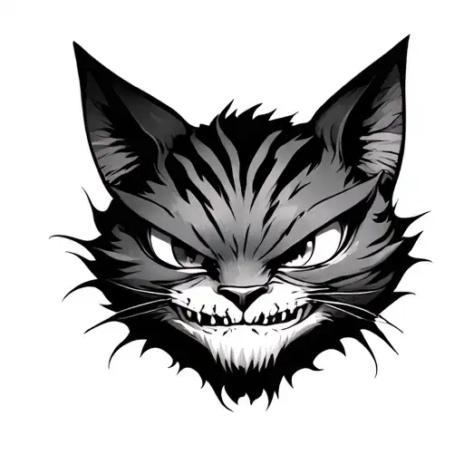Evil Cheshire Cat From Alice