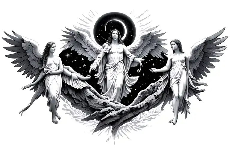 Heaven Kingdom With Angels