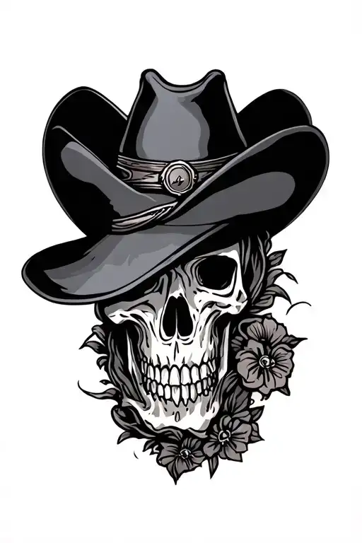 Sleeve Of Lyrics With Western Design