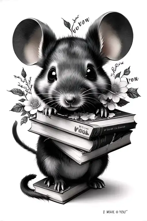 Floral And I Vow You Vow We Vow And Run Little Mouse And Books And Harry Potter