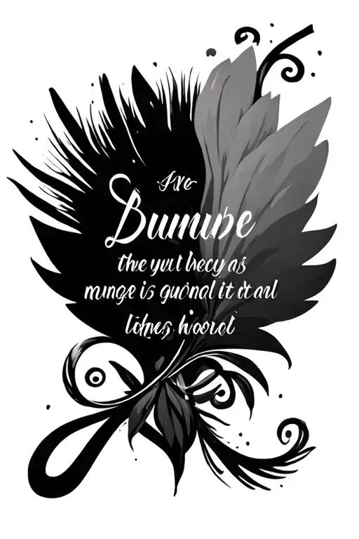 Name Written With Bible Scripture