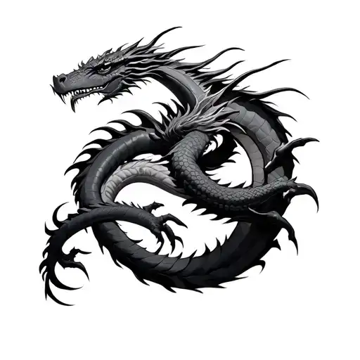 Kalabera Con Dragon Wrapped