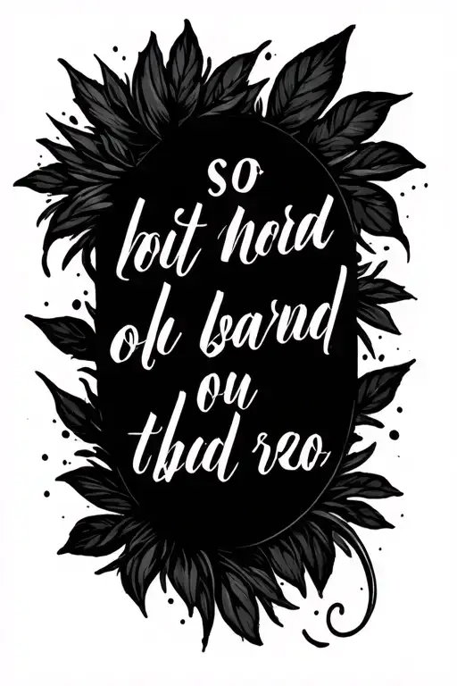 Name Written With Bible Scripture