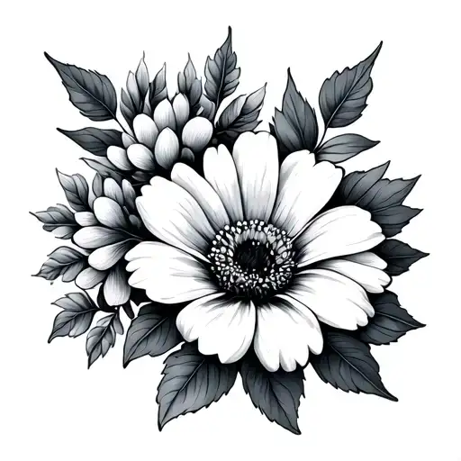 August And March Birth Flower