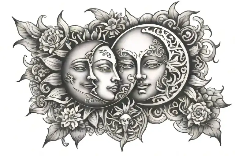 Sun And Moon And Gemini