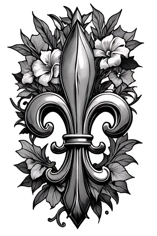 Female Fleur De Lis
