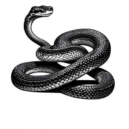 Straight Back Snake