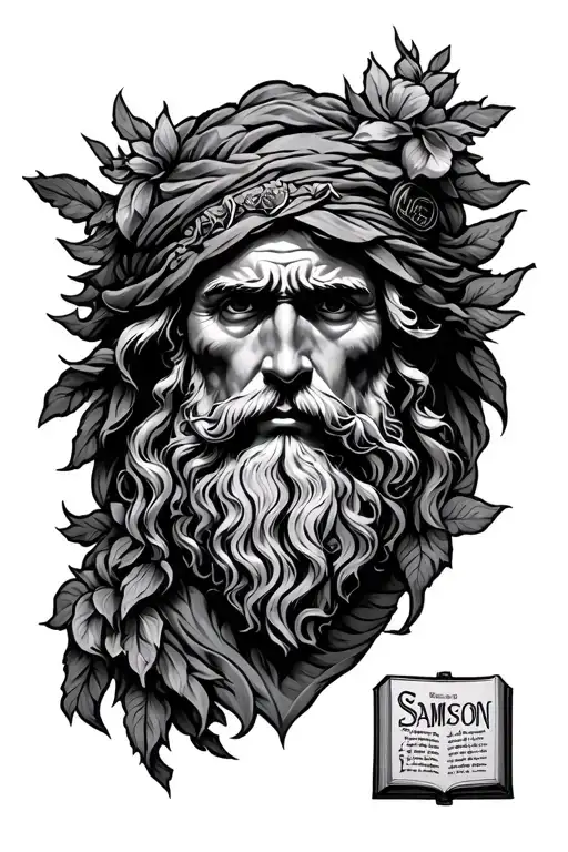 Samson Bible Tatto