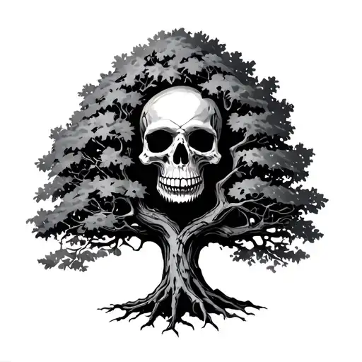 Just Poison Tree With Just The 666 Number No Skull
