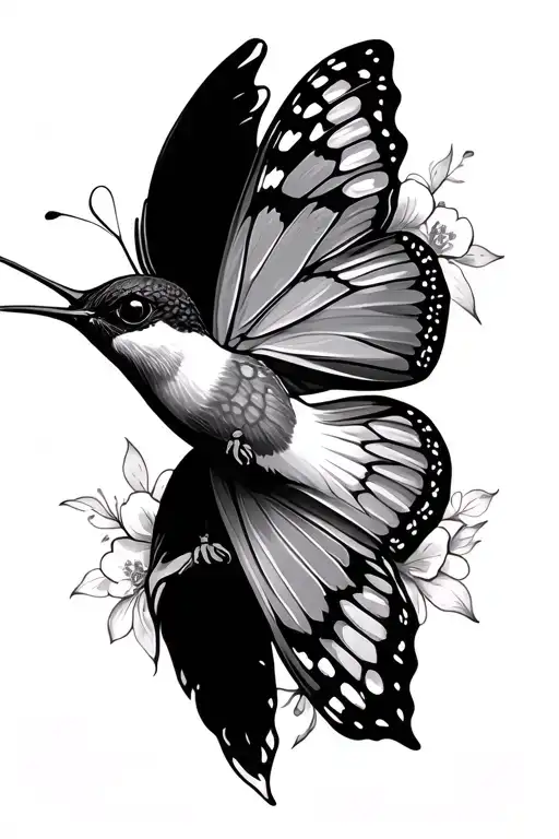 Hummingbird Butterfly
