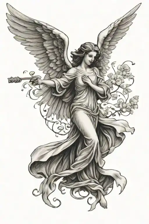Angel With Wings For Good' Subtly