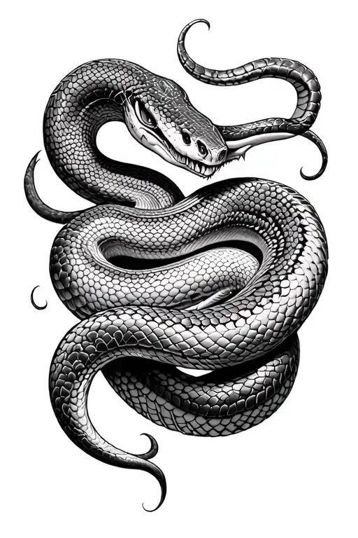 Snake Swallowing Itself