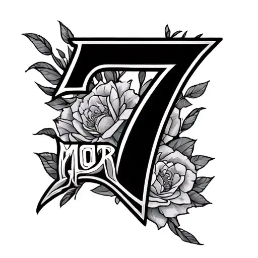 Number 7 And The Word Mor