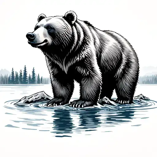 Phantom Lake Sow Grizzly Bear