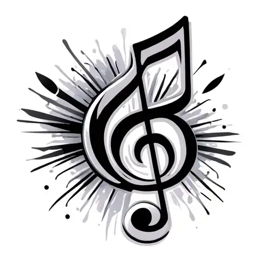 Music Notes Symbol And Beats