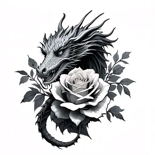 Rosas With Dragon
