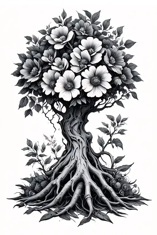 Poison Tree With Flowers