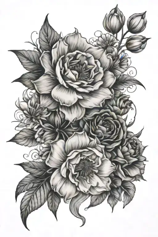 Birth Flowers Blending