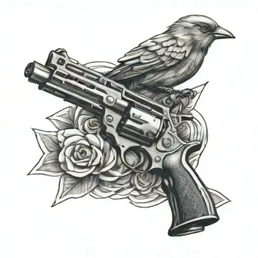 Bird Letters Subway Pistols