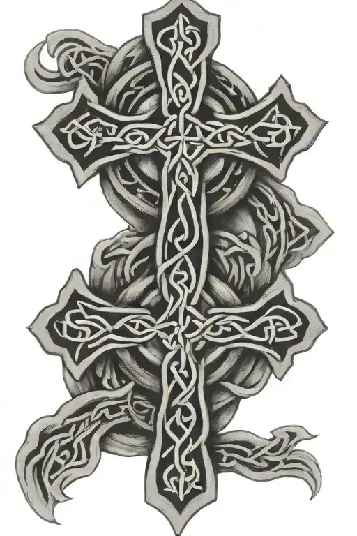 Celtic Cross And Knot