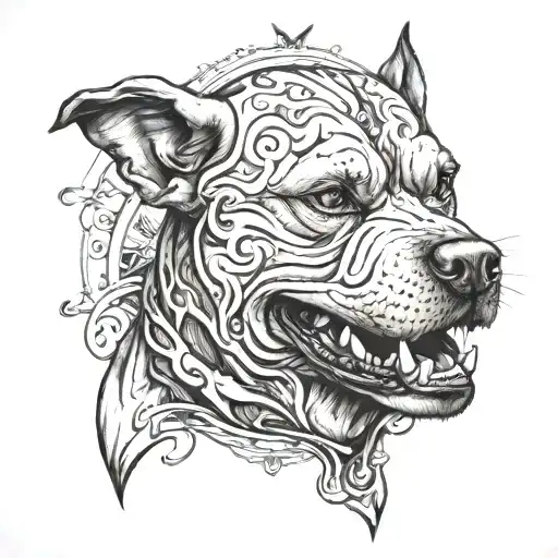 Bully Dog Culinary Arts Inspired Tattoo Featuring