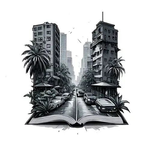 Book Of Concrete Jungle Scene