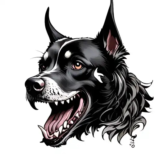 Mouth -Headed Demon Dog