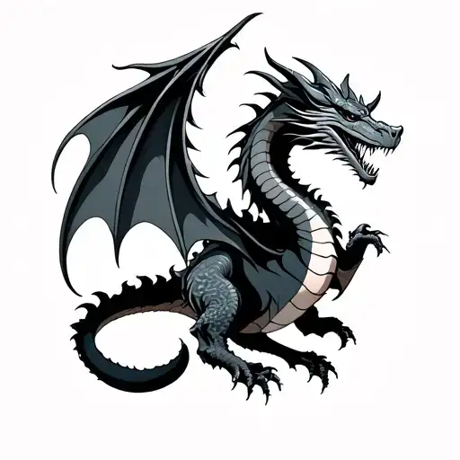 Dragon Black Western