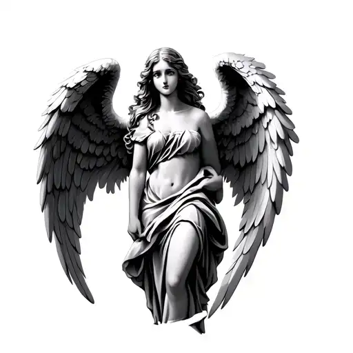 Angel With Angel Wings