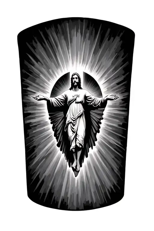 I Can Do All Things Through Christ Who Strengthens Me With Rays Beaming