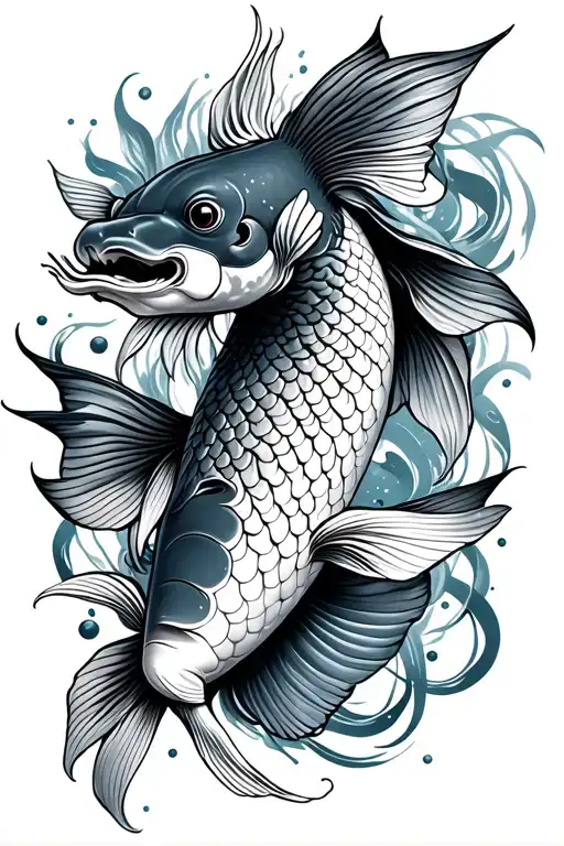 Music And Koi Combined