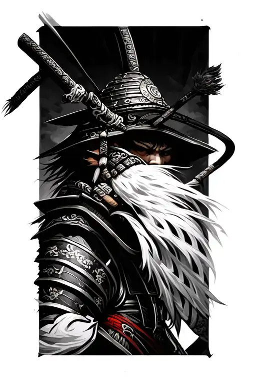 Samurai Forearm Half Sleeve For The Left