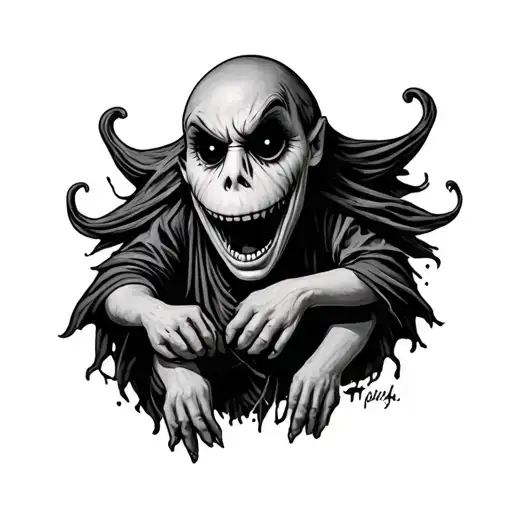 Oogie Boogie From Nightmare Before Christmas Made To Look Like A Baby