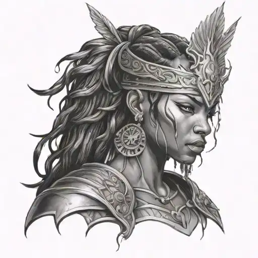 Black Female Warrior