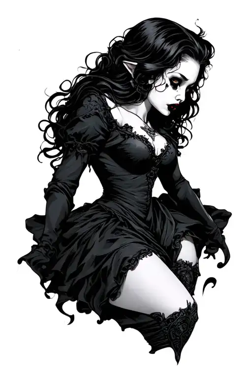 Female Vampire Girl