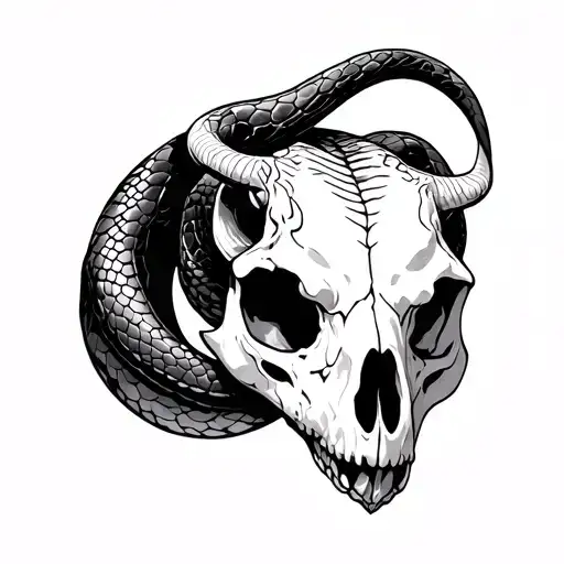 Snake Skull Taurus