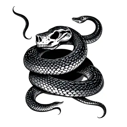 Skeleton Snake