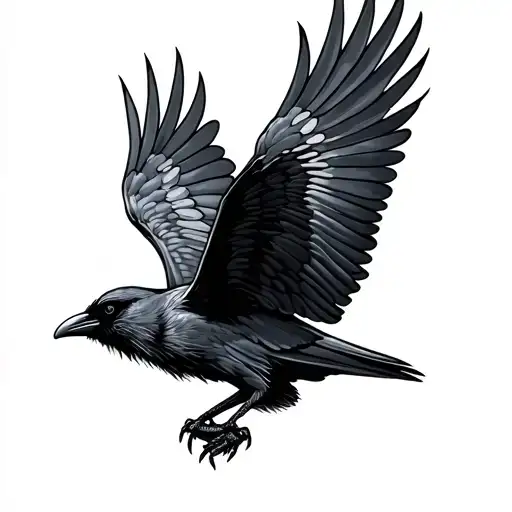 Flying Crow