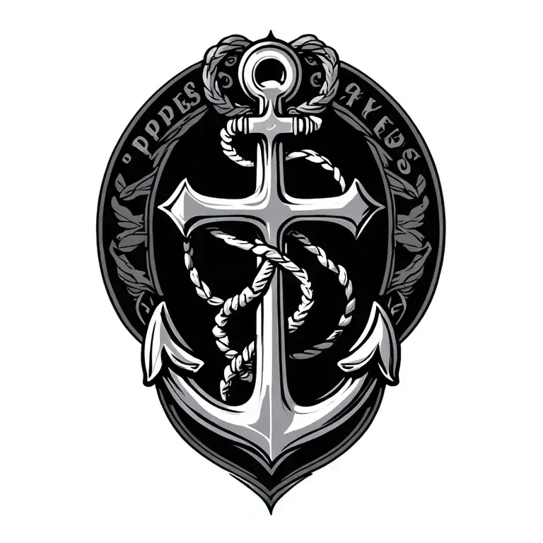 Popeyes Anchor Cross