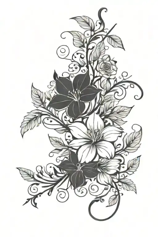 Floral Vines Minimalist