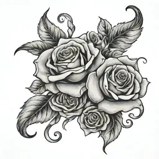 What Is Understood Doesn't Have To Be Explained Word Tattoo With Roses