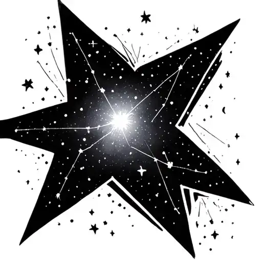 Fine Line Star Constellation