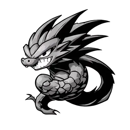 Dragon Ball In The Shape Of S