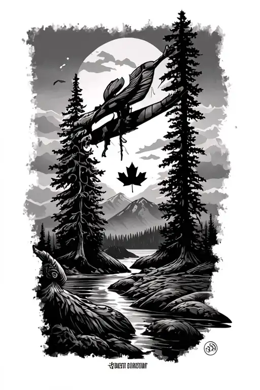 Represt Canada Outdoors Arm Sleeve