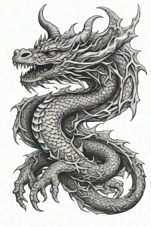 Dragon Around Hand