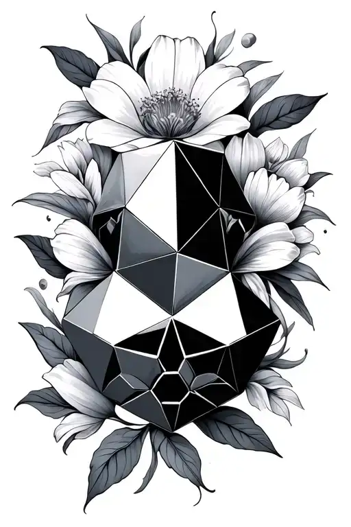 Platonic Solids With Floral