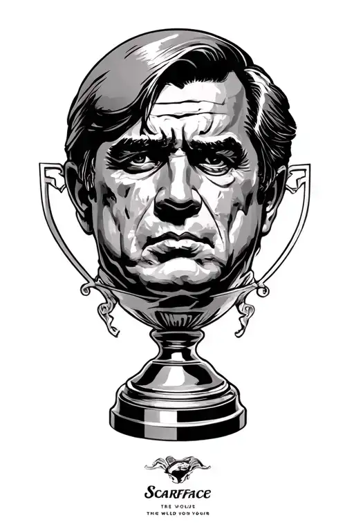 Scarface The World Is Yours Trophy From Scarface