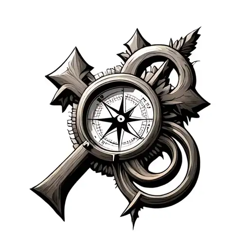 Compass And Cross