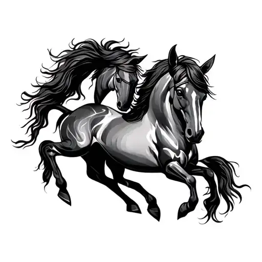 Horse Rearing Fantasy Themed